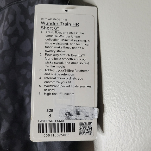 Lululemon Wunder Train 6" Shorts - Picture 3 of 3